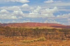 Outback landscape between Karajini National Park and Newman, Western Australia