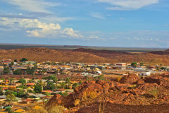 The city of Newman in the Outback in Western Australia