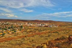 The city of Newman in the Outback in Western Australia