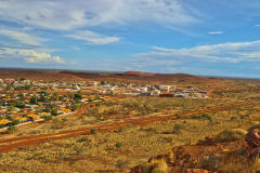 The city of Newman in the Outback in Western Australia