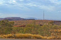 The city of Newman in the Outback in Western Australia