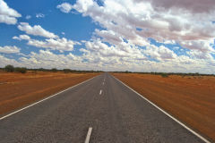 Landscape on the road between Newman and Meekatharra