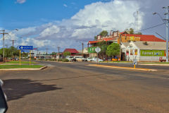 View of the town of Meekatharra in Western Australia