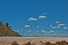 View of Lake Ballard and Inside Australia art in Western Australia