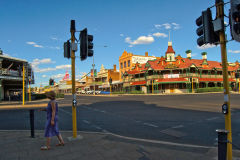 View of the town of Kalgoorlie in Western Australia