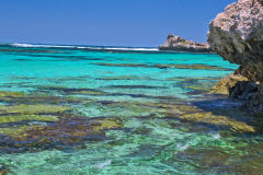 Beach scene at Rottnest Island, Western Australia