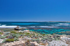 Beach scene at Rottnest Island, Western Australia