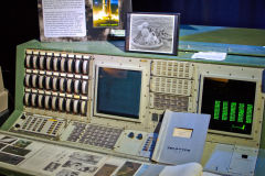Old technical equipment at Carnarvon Space and Technology Museum, Carnarvon, Western Australia