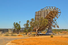 Antenna at Carnarvon Space and Technology Museum, Carnarvon, Western Australia