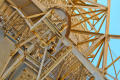 Antenna at Carnarvon Space and Technology Museum, Carnarvon, Western Australia