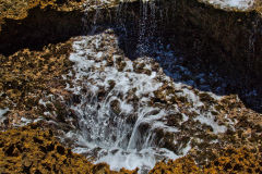 Quobba Blow Holes north of Carnarvon, Western Australia