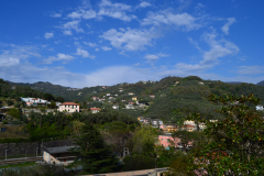 Views of Moneglia near Cinque Terre in Italy