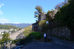 View of Moneglia near Cinque Terre in Italy