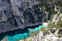 Hiking in the Calanques near Marseille, France