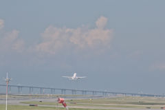 Planes starting from Hong Kong Airport