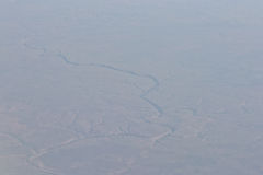 View of Australia from the plane to Sydney