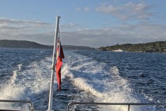 On the ferry from Watsons Bay to Rose Bay, Sydney, Australia