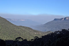 Scenery on a hike in the Blue Mountains, Australia