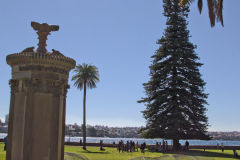 View in the Royal Botanical Garden Sydney, Australia