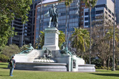 View in the Royal Botanical Garden Sydney, Australia