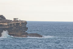 Scenery on a walk from Bondi Beach to Cape Banks in Winter in Sydney, Australia