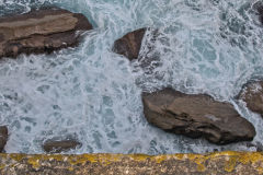 Scenery on a walk from Bondi Beach to Cape Banks in Winter in Sydney, Australia