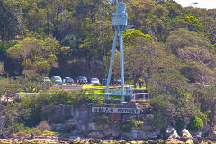 Water scenes at Sydney Cove on the ferry from Circular Quay to Manly, Sydney, Australia