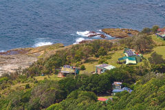 Coast line in the Royal National Park south of Sydney, Australia