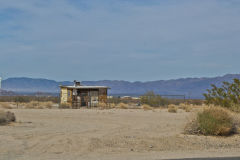 Landscape in the Mojave Desert in California, USA