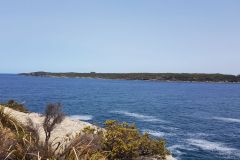 Cape Sollander in Sydney and entrance of Botany Bay