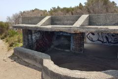 Old military buidlings at Cape Banks in Sydney