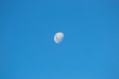 Moon shooted during day with an old 70-240 mm Nikon AF lens.