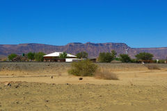 A farm on the road to the Fish River Canyon in Namibia