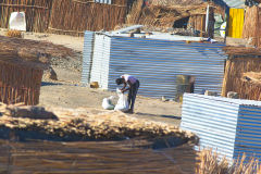 Buidlings in Aussenkehr in Namibia, close to the border of South Africa