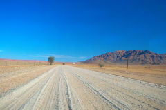 Dirt road in Namib-Naukluft National Park Namibia