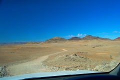 Dirt road at Namib Naukluft National Park Namibia